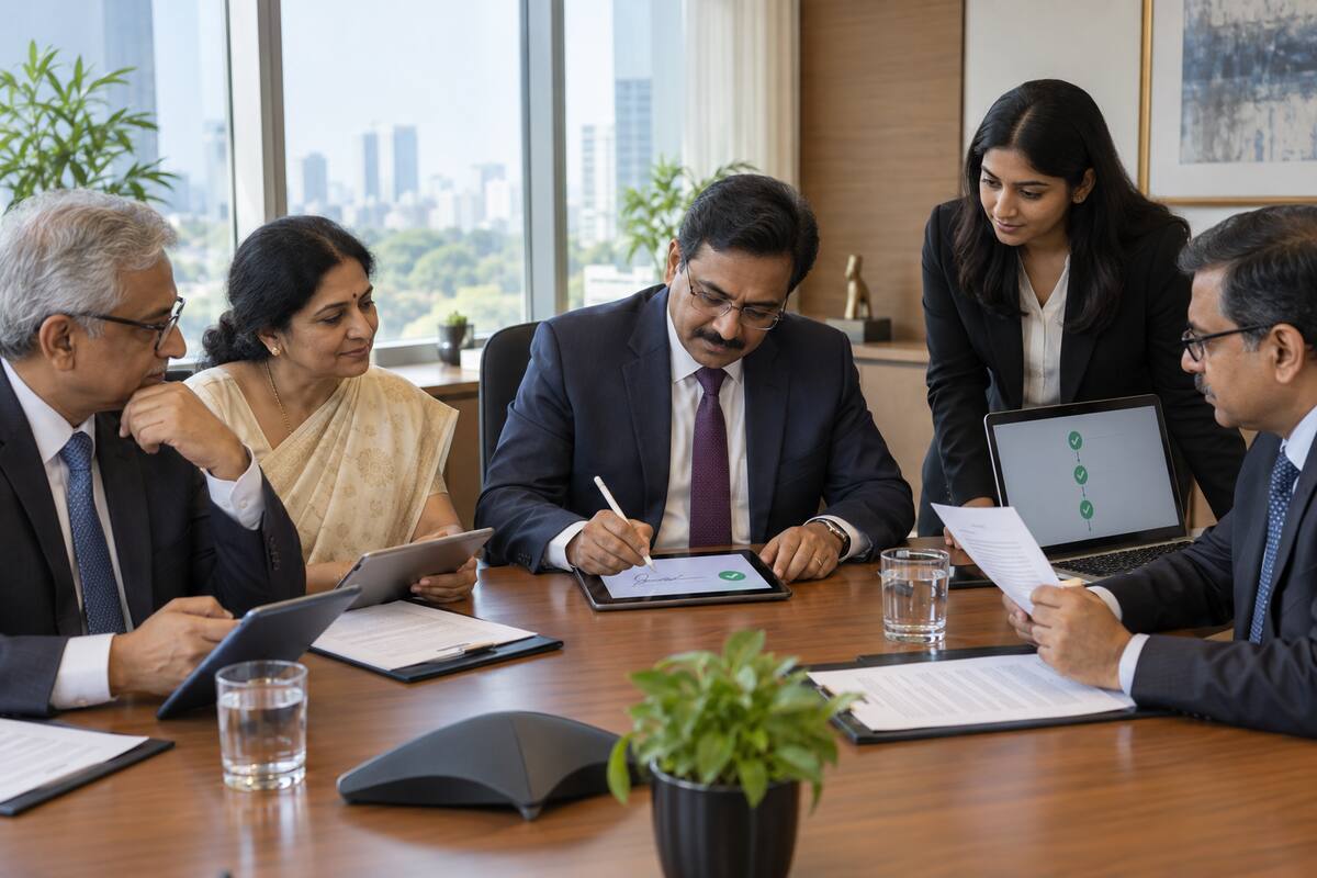 Can Board Resolutions and Corporate Approvals Be Signed Digitally in India?